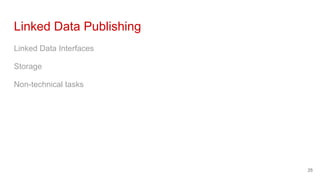 EKAW - Linked Data Publishing