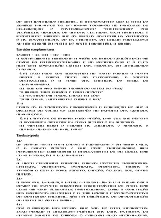 de uma identidade nacional. É interessante que o fato de
sermos falantes de um idioma adquirido no processo de
colonização    e   posteriormente     “contaminado”  por
vocábulos oriundos de outras culturas seja apontado. É
importante também que as duplas discutam as vantagens
e as desvantagens de os falantes da língua portuguesa
se unificarem do ponto de vista normativo, o idioma.

Exercícios complementares
5. Soma = 11 (01 + 02 + 08)
O Renascimento abandona a visão de mundo geocêntrica em
favor do antropocentrismo e do racionalismo e a eles
alia uma revisitação crítica dos modelos da Antiguidade
clássica.
  6. a) Isso pode ser observado no texto porque o poeta
  adota    a  forma   típica do   Classicismo,   o  soneto
  decassílabo,   e  o  tema  das  cantigas  de    amor, do
  Trovadorismo.
  b) “Que em vivo ardor tremendo estou de frio;”
  “O mundo todo abarco e nada aperto.”
  c) “Estando em terra, chego ao céu”
  “Sem causa, juntamente choro e rio;”
11. b
Todas as alternativas corroboram a afirmação de que o
discurso do velho se contrapõe ao espírito das grandes
navegações.
  12. a) Trata-se do maravilhoso pagão, uma vez que remete
  a divindades mitológicas como Netuno e as Nereidas.
  b) “Netuno mora e moram as jucundas / Nereidas e
  outros deuses do mar, onde”

Tarefa proposta
1. d
Os versos “esta foi a celeste formosura / da minha Circe,
e    o mágico  veneno   /  que  pôde  transformar    meu
pensamento.” comprovam o envolvimento do eu lírico, bem
como a sedução a ele imposta.
2. c
A lírica camoniana abarcou formas poéticas tradicionais:
cantigas,  vilancetes, esparsas,  endechas,   trovas   e
também o estilo novo: soneto, canção, écloga, ode, entre
outros.
3. e
A principal diferença entre a poesia lírica e a poesia épica
reside no aspecto narrativo característico da épica, bem
como em seus elementos particulares, como a exaltação
das grandezas da pátria e o tom heroico e representativo
da identidade nacional. Não há exigências de diferenciação
do ponto de vista formal.
4. b
Por eliminação das demais, que são, de fato, incorretas.
Isso porque a linguagem poética das duas estrofes do
famoso soneto de Camões é marcada pelo racionalismo,
 