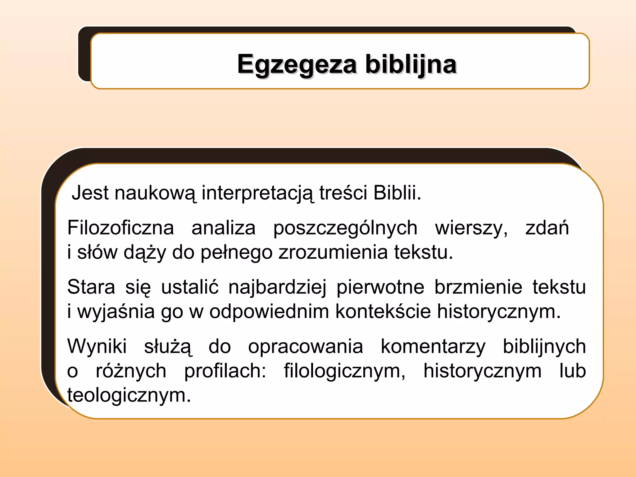 Biblia księgą życia i prawdy | PPT