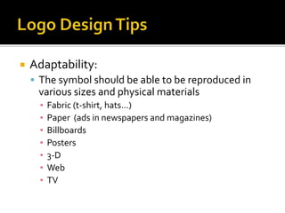 Logo design notes | PPTX