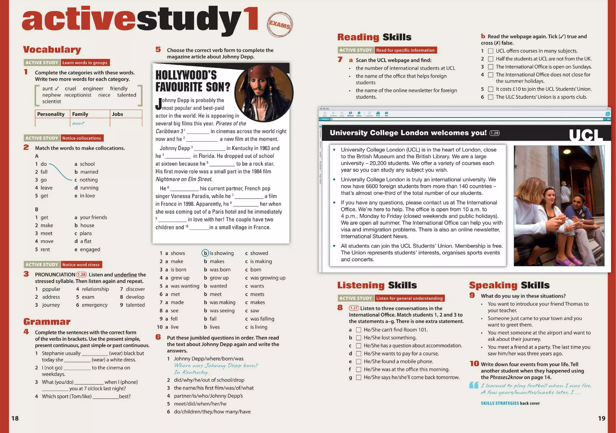 Real life pre intermediate student's book