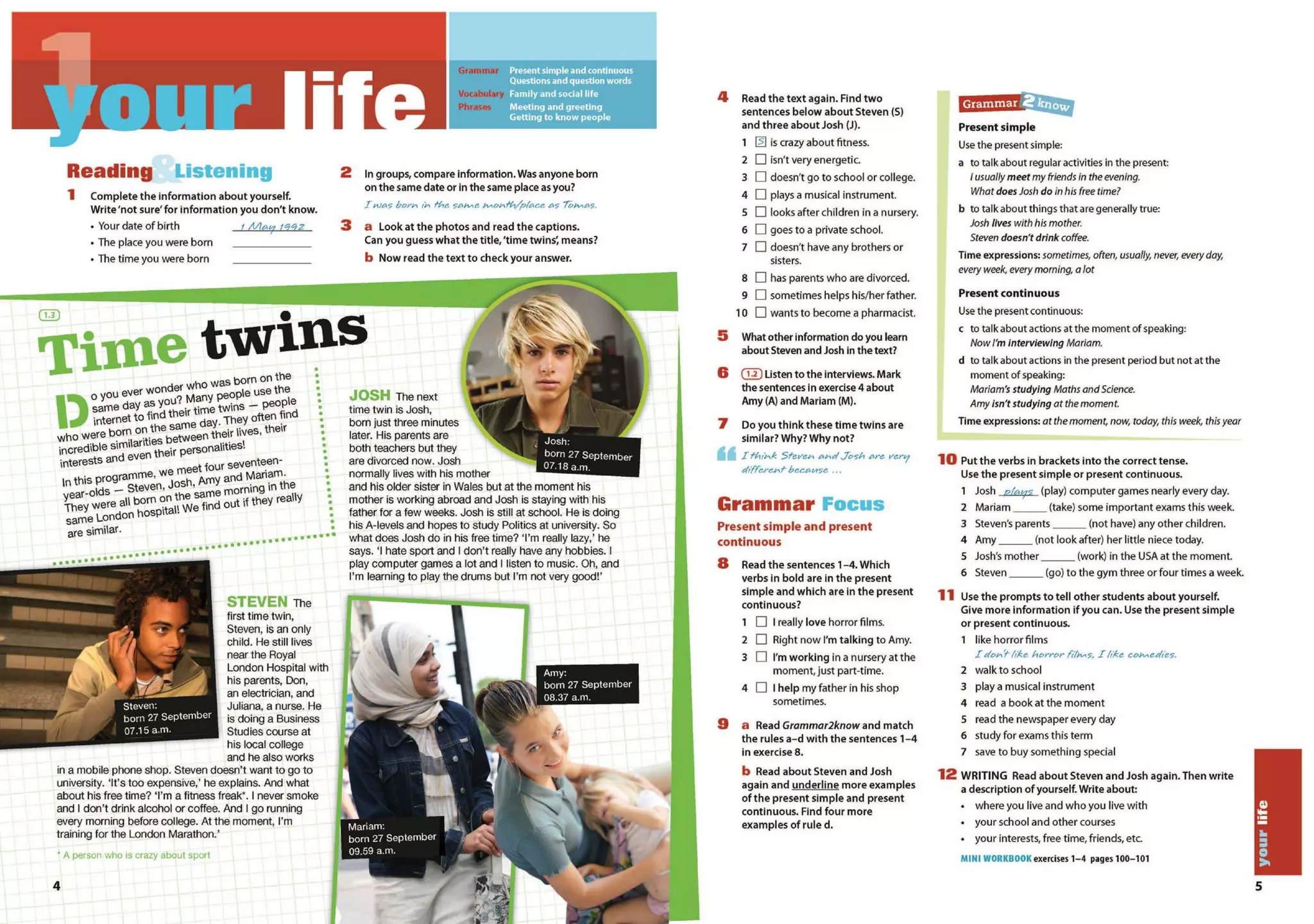 Real life pre intermediate student's book