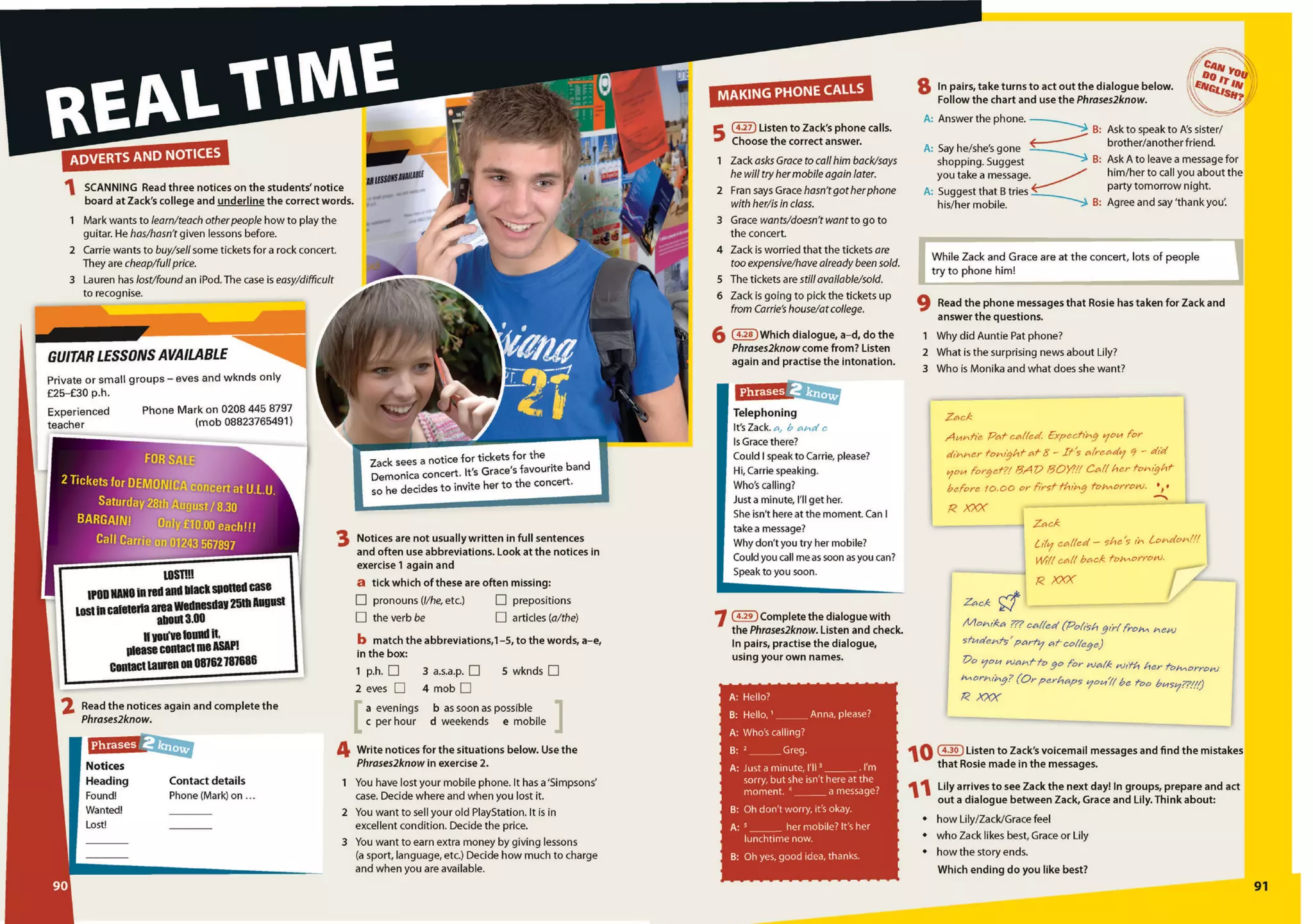 Real life pre intermediate student's book