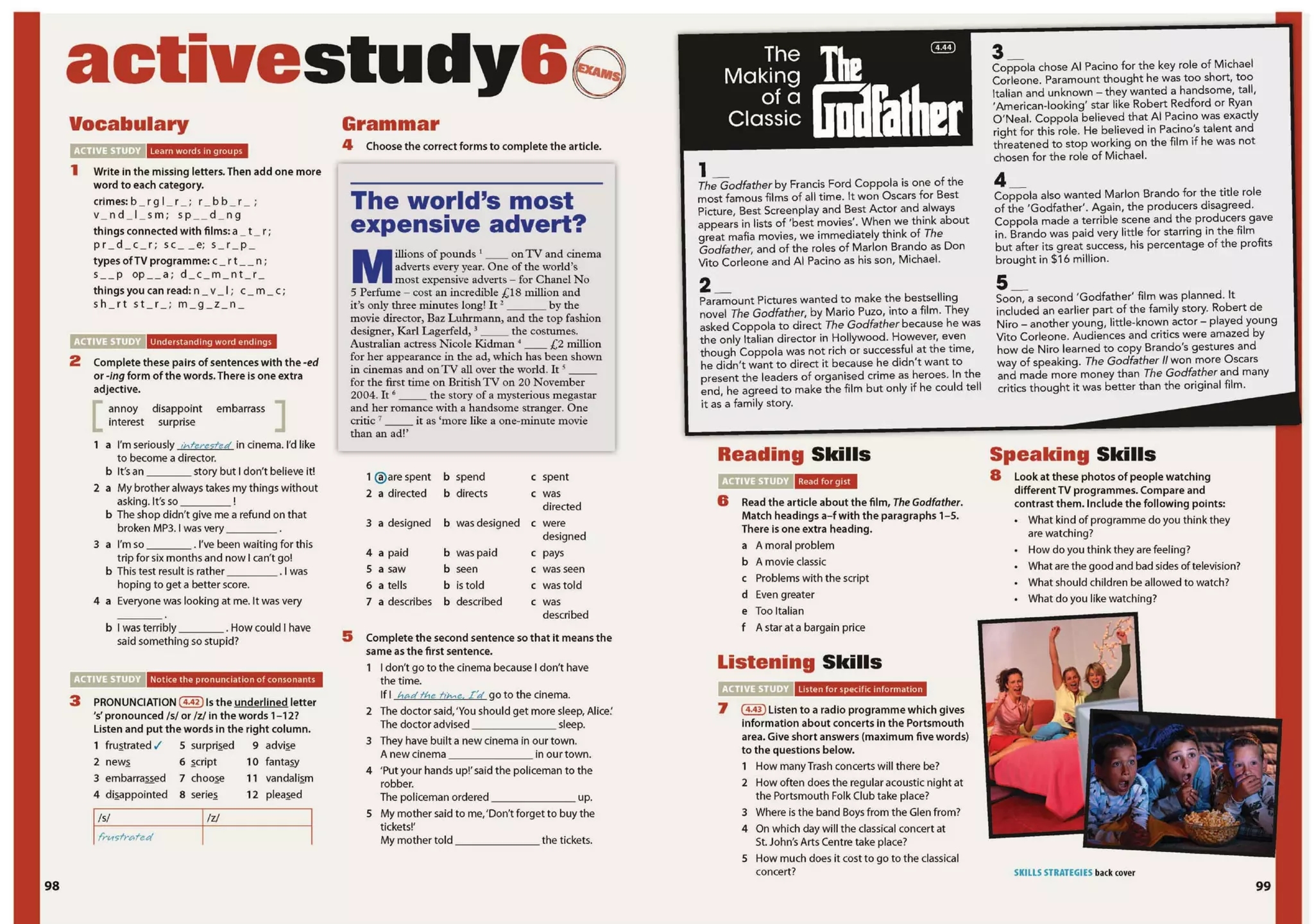 Real life pre intermediate student's book