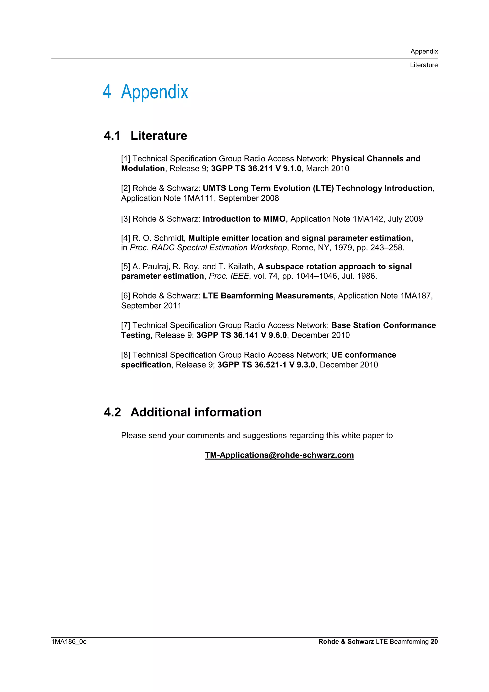 LTE Transmission Modes and BeamForming | PDF