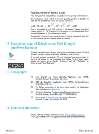 86 Db Example dB or not dB? Everything you ever wanted to know about decibels but ...