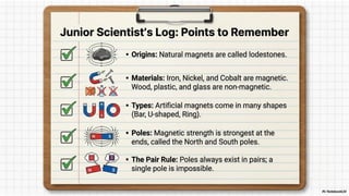 Class 6 CBSE Science Chapter 4 – Exploring Magnets | PDF Notes & Presentation | NCERT 2026-27