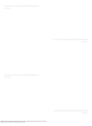 Priegue, María Cristina. Aplicaciones web 2.0: blogs. Argentina: Eduvim - Editorial Universitaria Villa María, 2010. ProQuest ebrary. Web. 14 May 2015.
Copyright © 2010. Eduvim - Editorial Universitaria Villa María. All rights reserved.
 