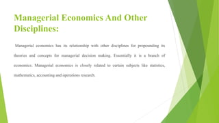 MANAGERIAL ECONOMICS - Introduction of Managerial Economics ppt.pptx