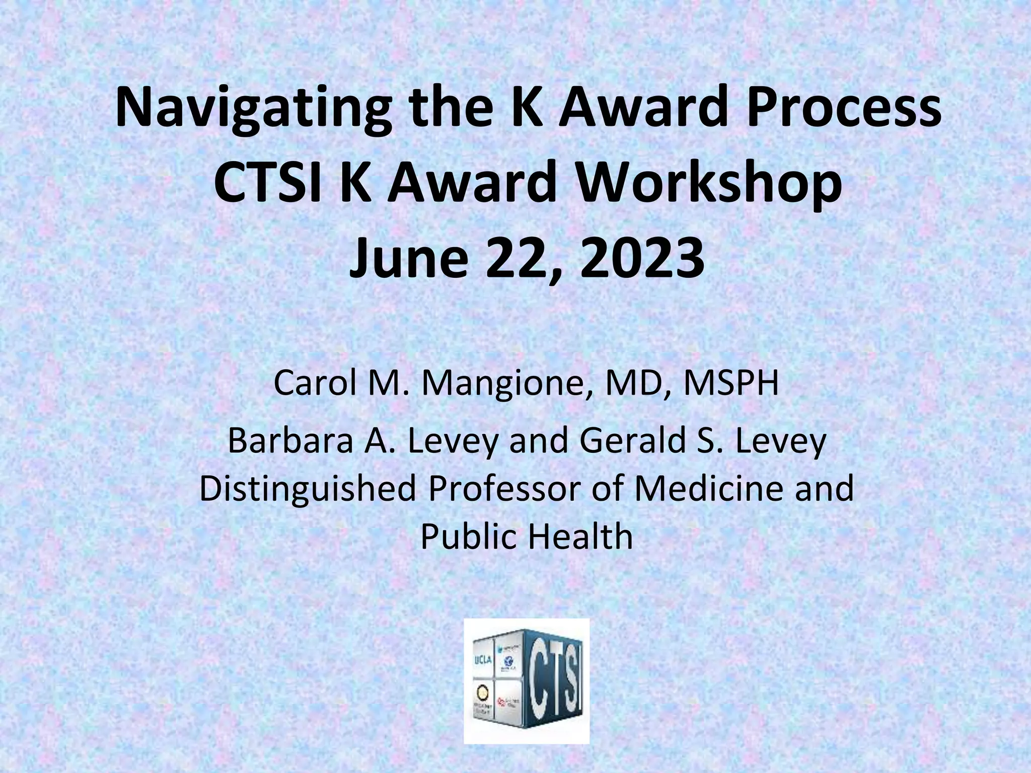 Navigating the NIH K Award Process and Choosing Your Mentorship Team