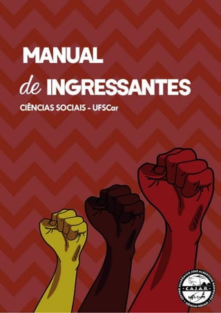 Manual do Ingressante CSo - UFSCar 2019