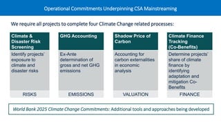 Food Systems Finance Advantage: Climate Smart Public Support - Martien van Nieuwkoop Agriculture Global Practice at the World Bank