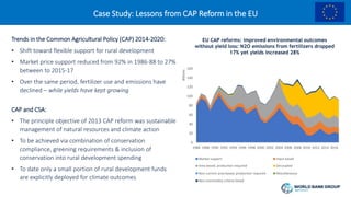 Food Systems Finance Advantage: Climate Smart Public Support - Martien van Nieuwkoop Agriculture Global Practice at the World Bank
