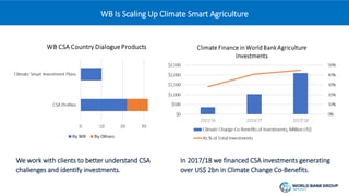 Food Systems Finance Advantage: Climate Smart Public Support - Martien van Nieuwkoop Agriculture Global Practice at the World Bank