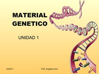 MATERIAL GENETICO UNIDAD 1 