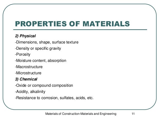 Overview No. 80 : On The Engineering Properties Of Materials – YCEDW
