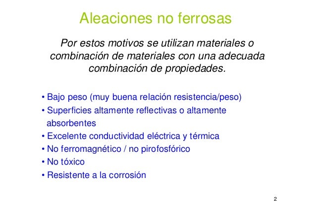 1 mat ii aleaciones no ferrosas intro