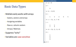 1 matlab basics | PPT