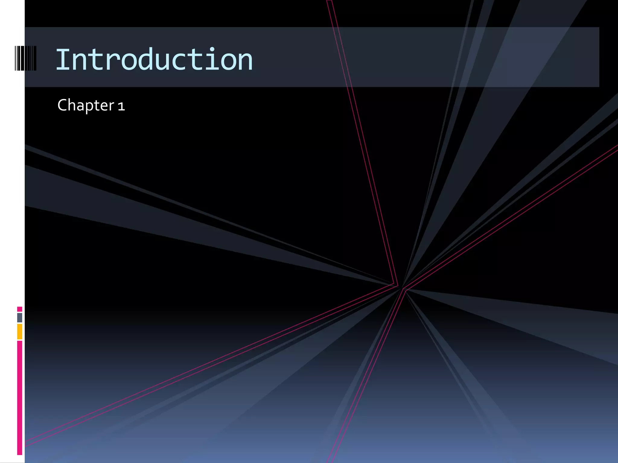 Chapter 1Introduction