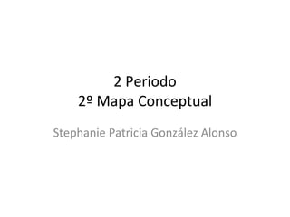 2 Periodo 2º Mapa Conceptual Stephanie Patricia González Alonso 