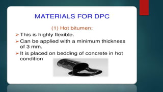 Damp Proofing Course | PPTX