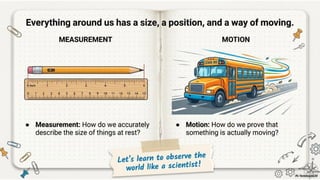 Class 6 CBSE Science Chapter 5 – Measurement of Length and Motion | PDF Notes & Presentation | NCERT 2026-27