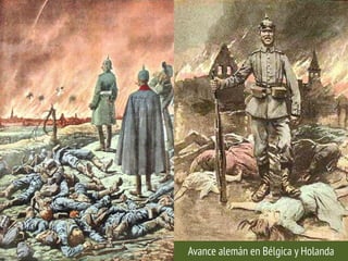 Avance alemán en Bélgica y Holanda
 