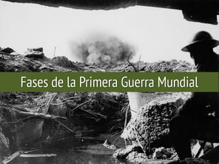 Fases de la Primera Guerra Mundial
 