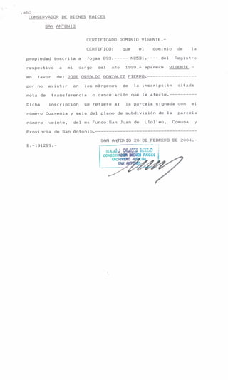 Regularizaciones Quillota