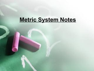 Metric System Review | PPT