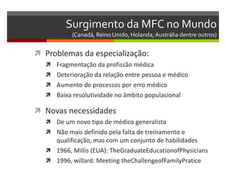 Fundamentos da APS e da MFC | PPTX
