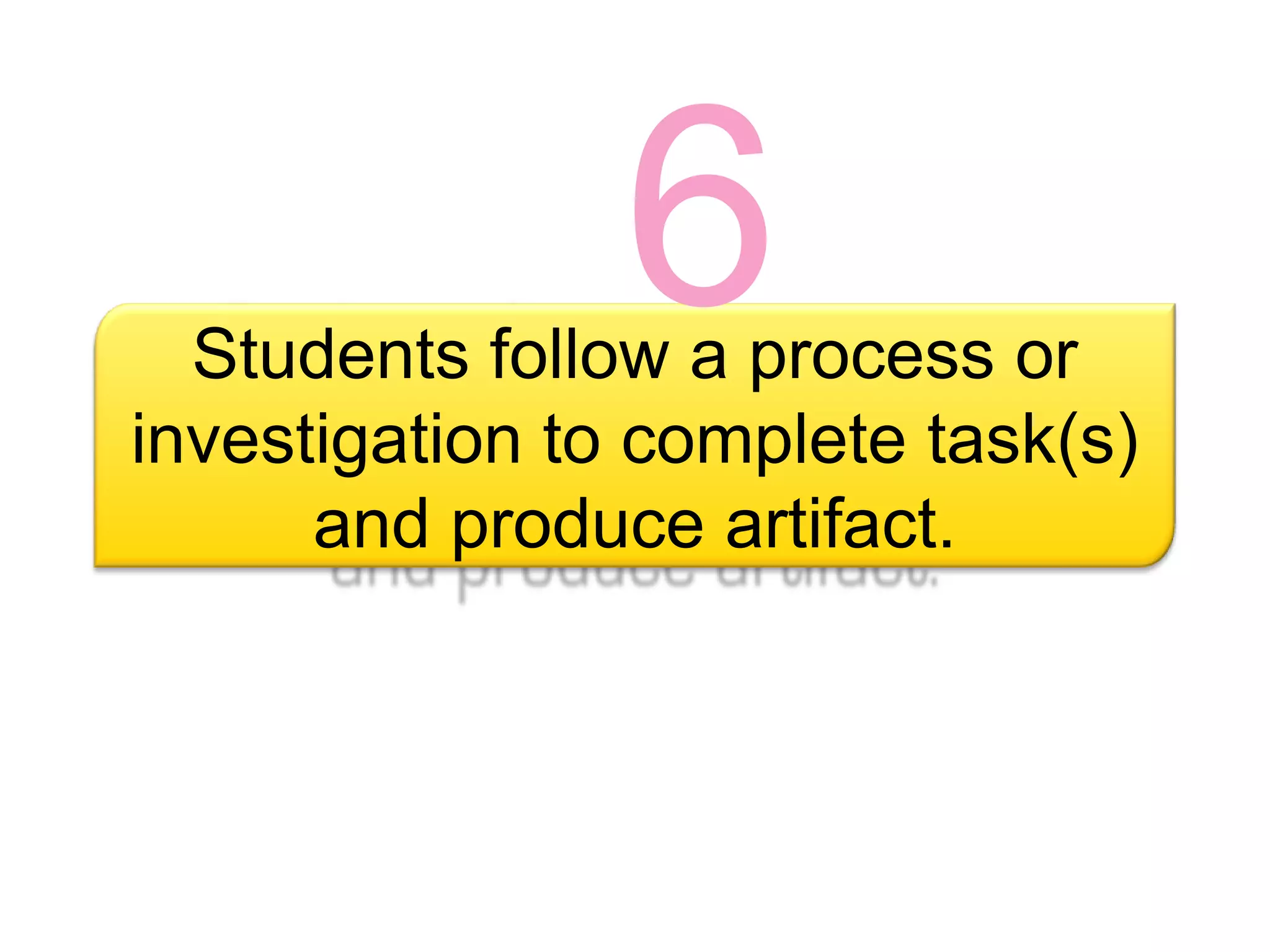 Projects value depth over breadth.4
