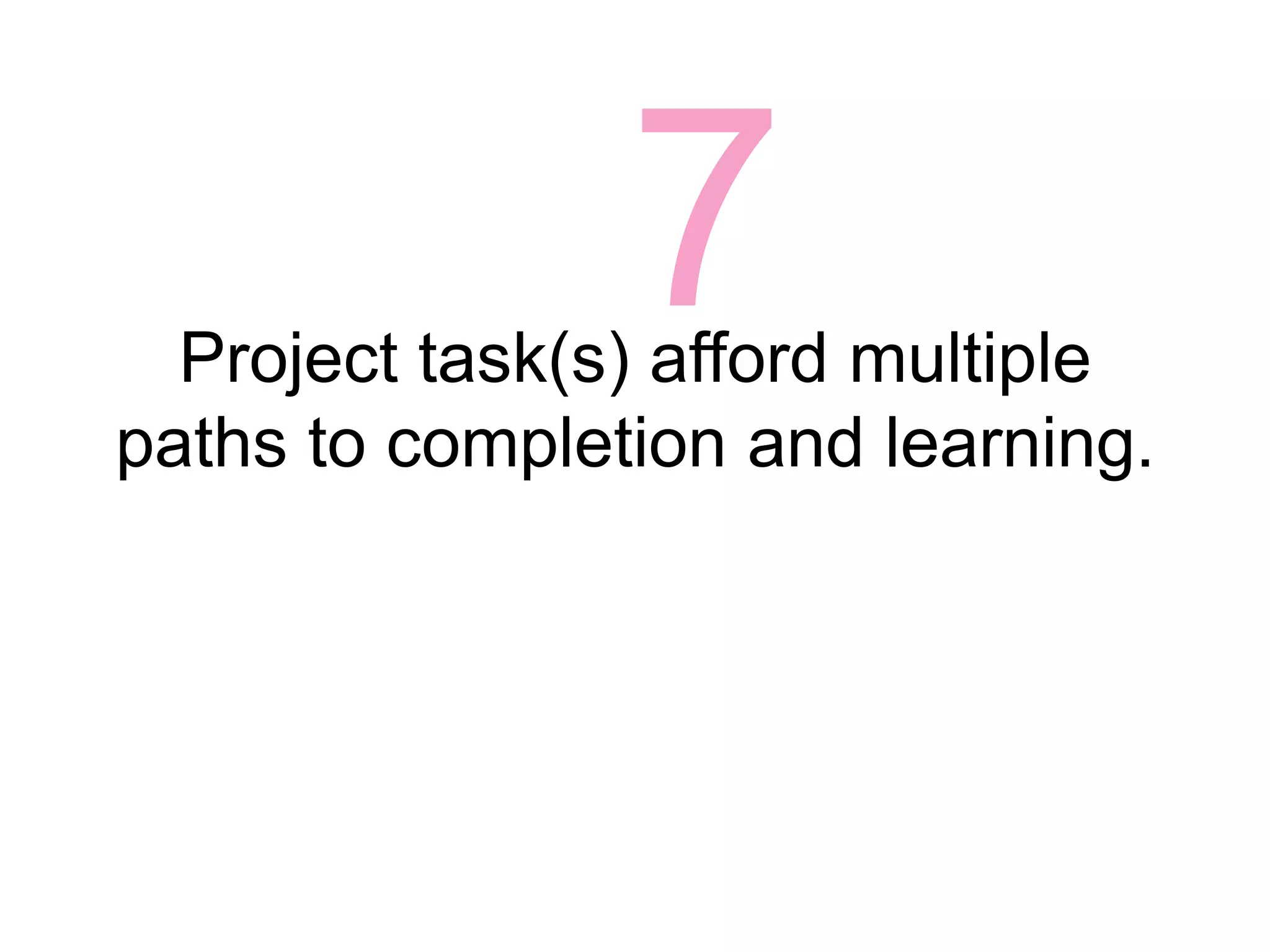 Components of projects