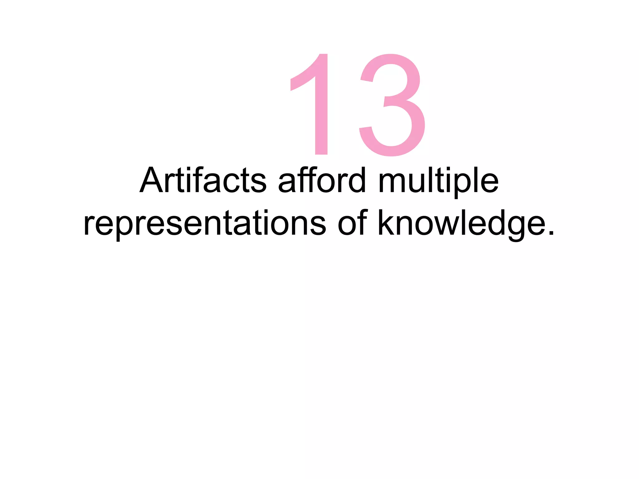 10Resources are evaluated and synthesized to produce artifact(s).