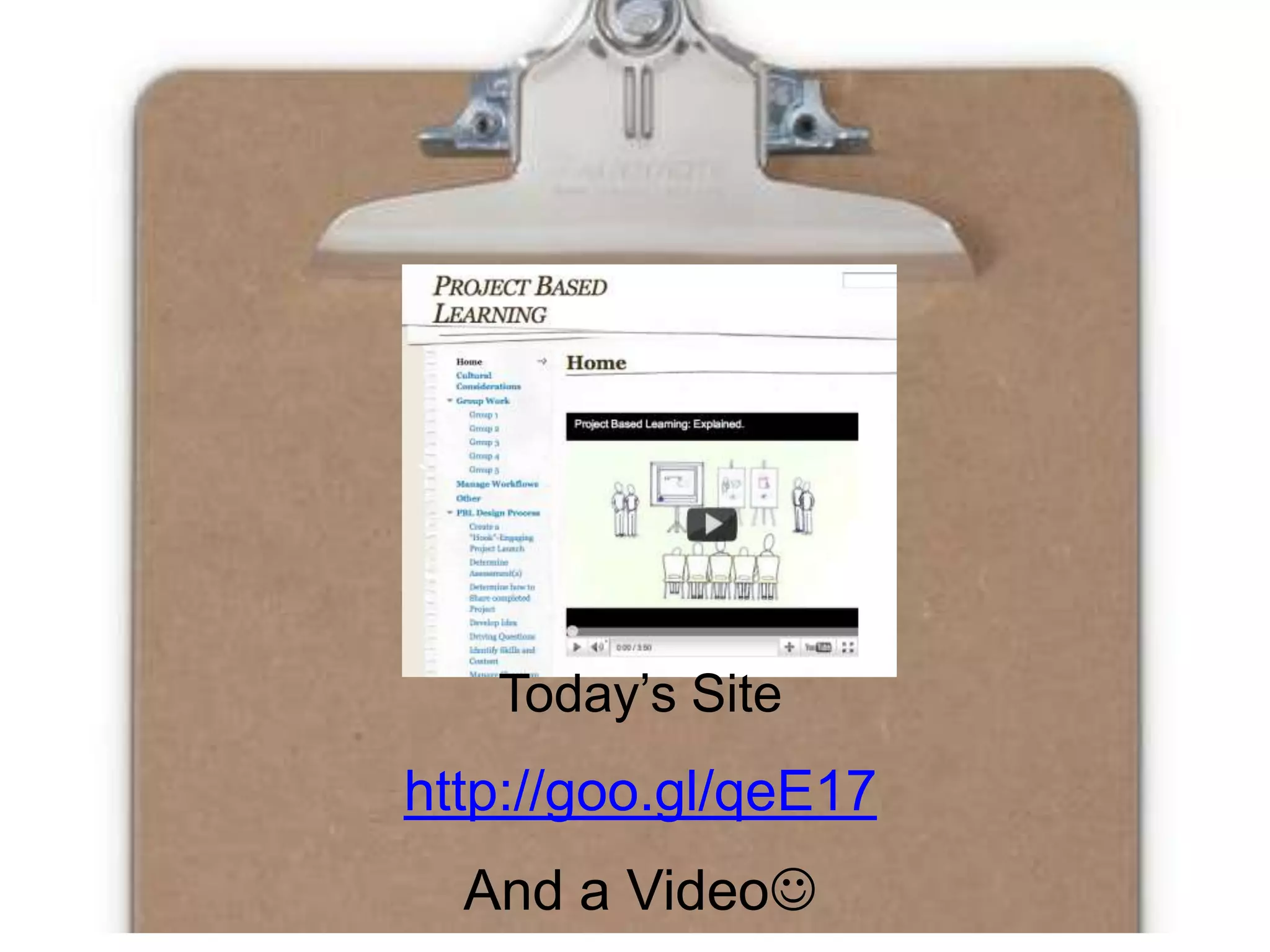 Today’s Sitehttp://goo.gl/qeE17And a Video