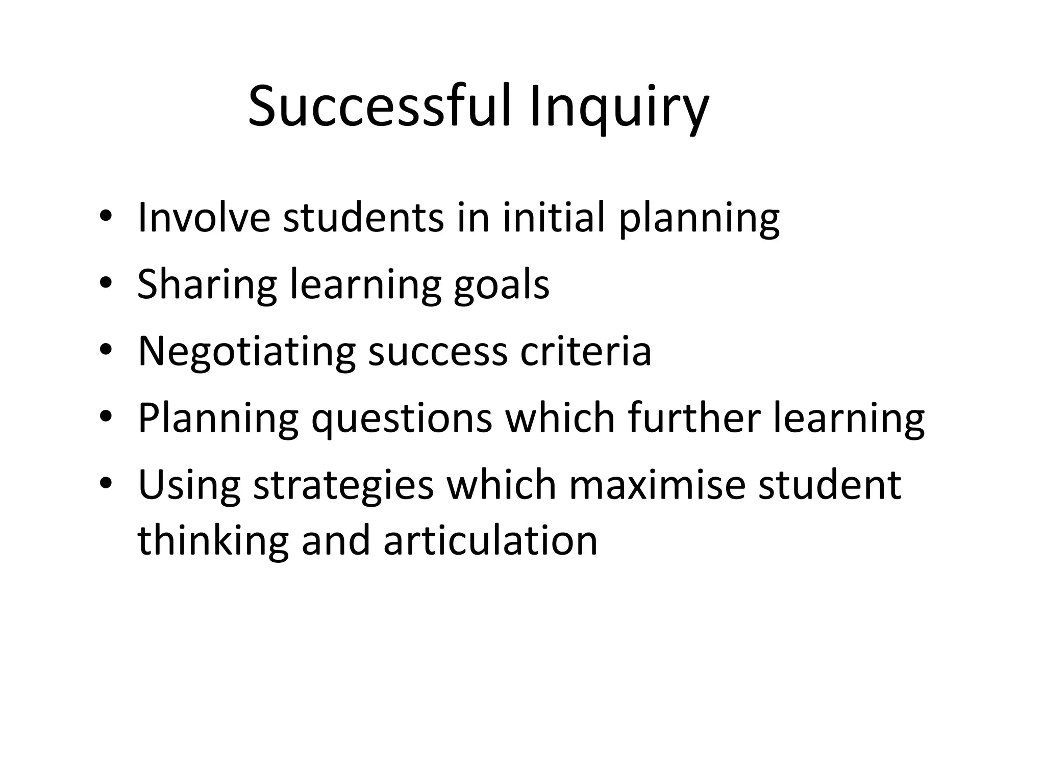 30Teachers and students must be comfortable with the physical messiness of project-based learning.