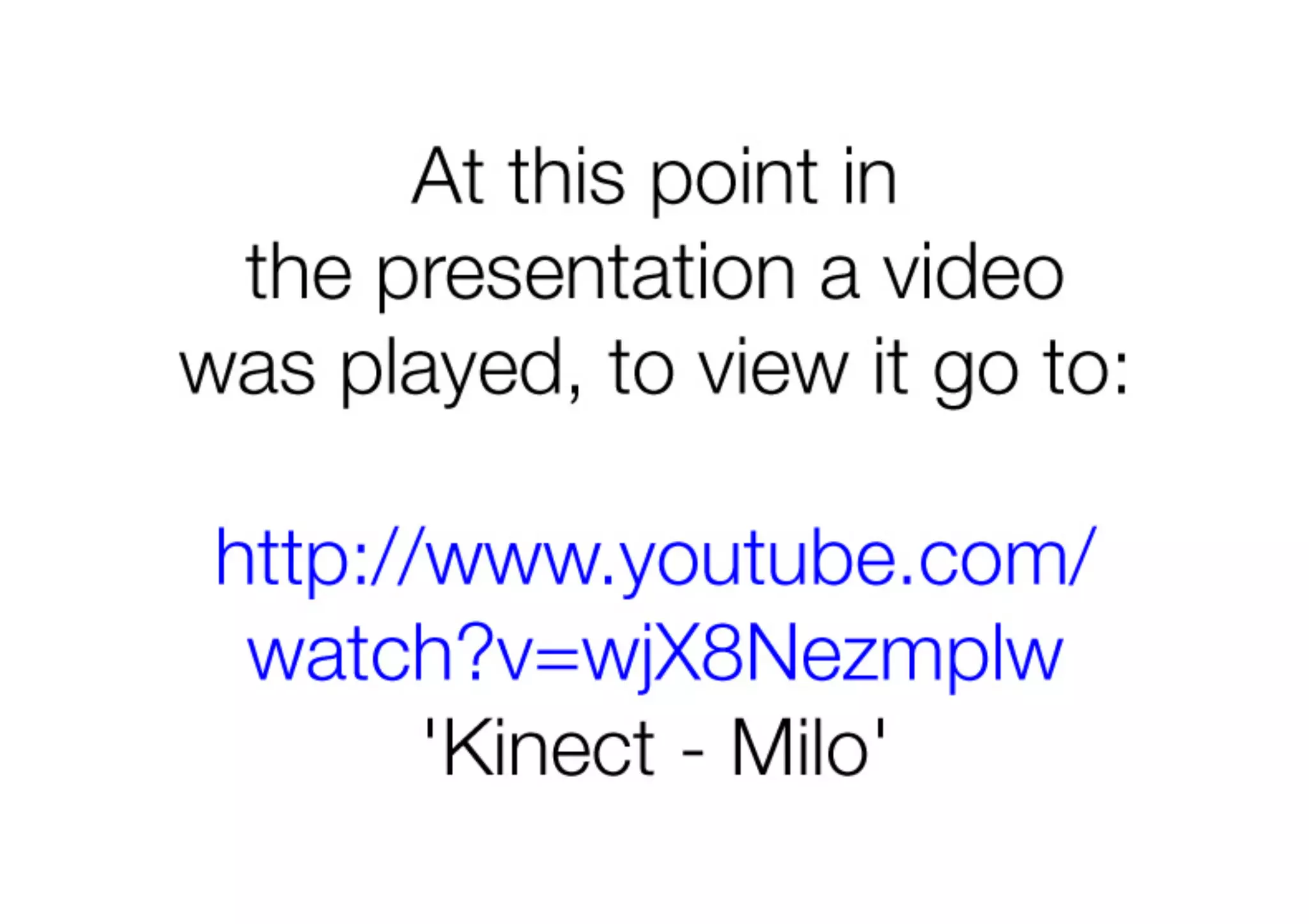 Play For Your Life part 1: Microsoft Kinect