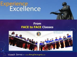 From
FACE to FACE Classes
 