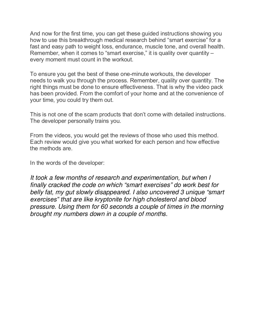 1 Minute Weight Loss Review Does It Really Work?