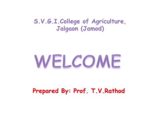 Prepared By: Prof. T.V.Rathod
 