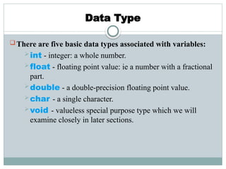 Comprehensive Introduction to C Programming Language and Its ...