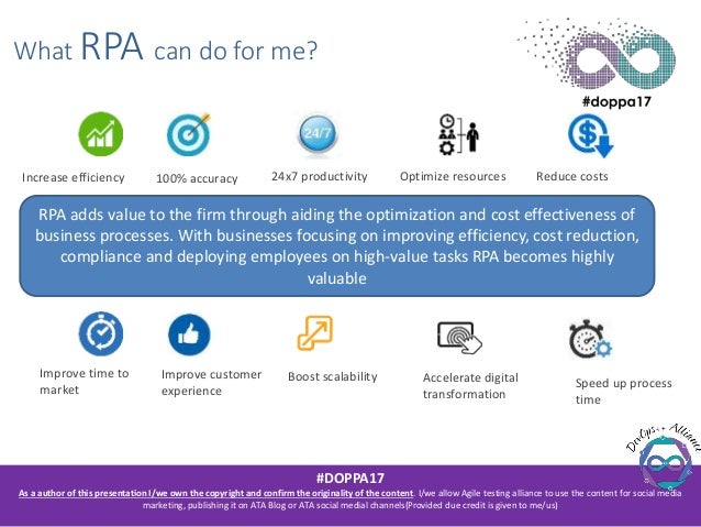robotic process automation slideshare