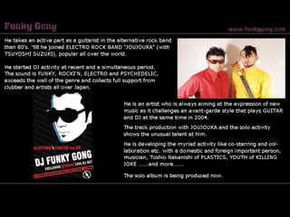 Madskippers Artists Info 2007