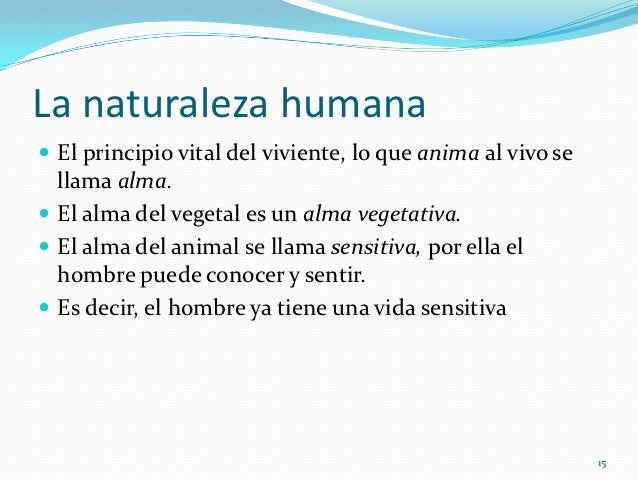 01 Naturaleza Humana