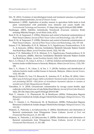 Isolation and Identification of Airborne Microbial Contaminants in ...