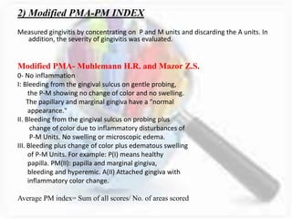 Epidemiology of periodontal diseases | PPTX