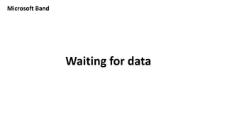 Microsoft Band
Waiting for data
 
