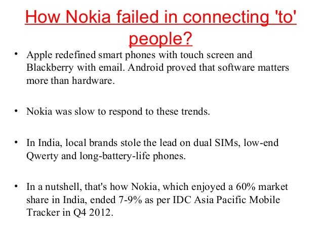 Nokia And It S Downfall