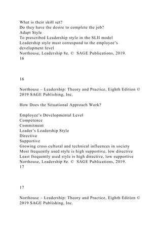 Prescribed Leader Example 1Northouse – Leadership Theory and Practice, Eighth E.docx