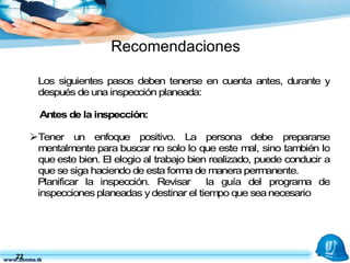 Recomendaciones 